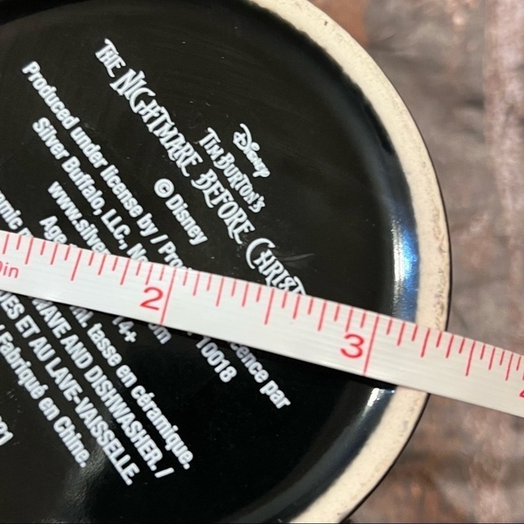 Disney Nightmare Before Christmas Jack Skellington Moon Phases Mug Black Ceramic - Picture 9 of 9